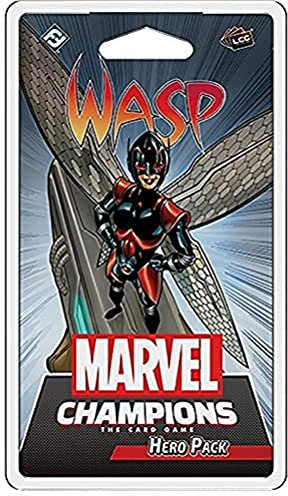 Fantasy Flight Games, Marvel Champions: LCG – Wasp, Helden-Erweiterung, Expertenspiel, Kartenspiel, 1-4 Spieler, Ab 14+ Jahren, 60+ Minuten, Deutsch, Mehrfarbig, Bunt