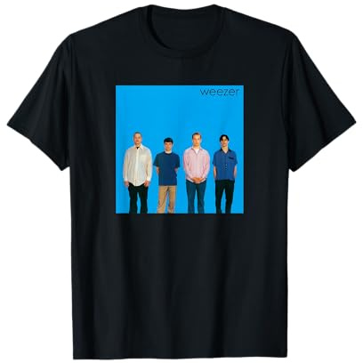 Weezer Albumeinband, Blau T-Shirt