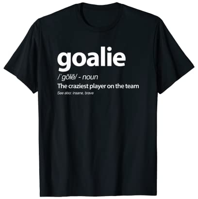 Torwart Definition Fußball Hockey T-Shirt