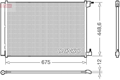 DENSO DCN17060 KONDENSATOR KLIMAKÜHLER KLIMAKONDENSATOR mit Trockner