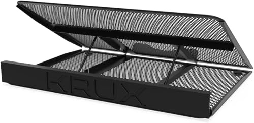 KRUX Laptop Stand, universeller Laptopständer, komplett aus Metall, Gute Belüftung des Notebooks, Verschiedene Höhenstufen