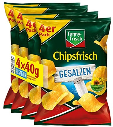 Funny Frisch Kessel Chips Cross Cut Spicy BBQ-Sauce Style 120g