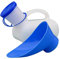 Urinoir portable pour homme et femme - 1000 ml - Urinoir d'urgence avec poignée de transport pour voyage, camping, voiture, voyage - Pour homme, femme, enfant
