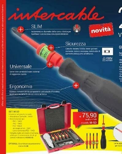 Intercable GIRAVITE Universale Futur II con 5 Lame Isolate M-SD