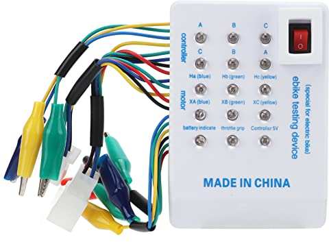 DC Elektromotor Speed Control Box,24V 36V 48V 60V 72V Brushless Electro Car E Bike Scooter Brushless Motor Controller Tester für Elektrofahrrad Scooter, Hall Controller für bürstenlosen Motor