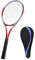 27-Zoll-Anfänger-Tennisschläger Für Erwachsene – Leichtes Einzelschläger-Set Für Erwachsene Für Damen Und Herren Mit Tragetasche(Rot)