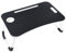 Foldable Laptop Table, Laptop Bed Tray Table for Bed, Sofa, Dinner Bed Portable Bed Desk with Sturdy Portable Cup Holder for Eating, Writing, Working, Black
