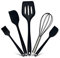 Spatule cuisine silicone - [Sans Bisphénol] - Lot de 5
