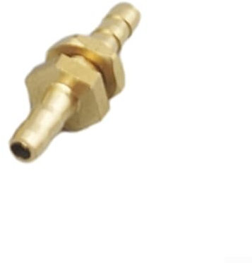 Praktische Schlauchkupplung für Gas, Öl und mehr (4 mm Außendurchmesser)