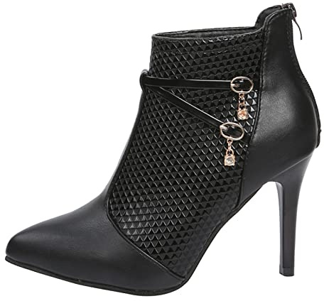 Stivali Tacco Stivaletto Estivo Donna Stivali Donna Tacco Basso Stivali Donna Estivi Traforati pianta Larga Stivaletti Donna Tacco a Spillo Stivali Donna con Tacco Anfibi Estivi Donna Scarpe