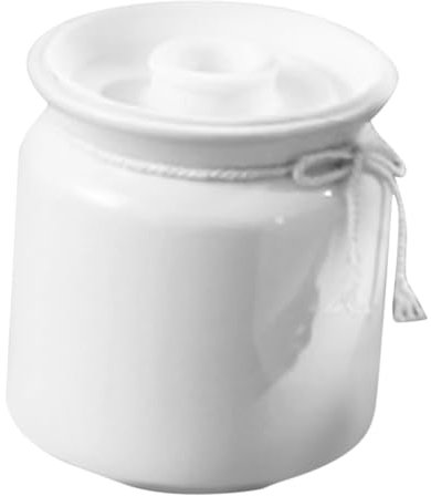 TOPPERFUN Kaffeebohnen-vorratsdose Keramik Versiegelte Teedose Für Lagerung Von Grobem Getreide Und Anderen Lebensmitteln Einfach Zu Bedienen Reinigen