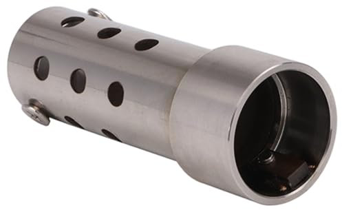 Auspuff -Schalldämpfer, 30 mm Edelstahl -Motorradschreiber, Wärmeresistentgenerator Schalldämpfer, abnehmbare Motorradabgase