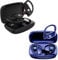 Generico Ear buds, wireless earbuds, Wireless Earbuds Bluetooth Headphones 48hrs Play Back Sport Earphones, with LED Display Over-Ear Buds, for Workout (Black*Blue)