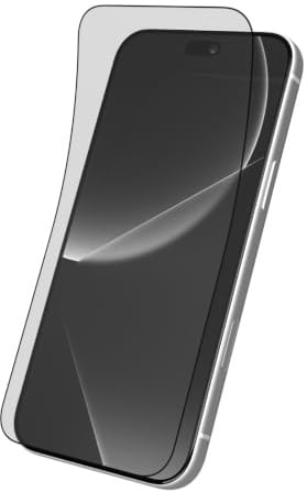 RhinoShield Displayschutz kompatibel mit [iPhone 17 Pro Max/ 16 Pro Max] | Impact Protector PRO – Ultra-klar, stoß- und kratzfest, Blaufilter, inkl. Installationshilfe – Transparent