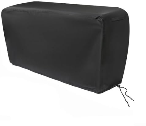 Cover for 5 Ton to 9 Ton Electric Log Splitters Constructed from 210D Oxford Fabric With Wind Resistant Fastening System