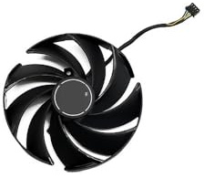ZHOUQOZ Ventilateur de Carte Graphique 95 mm PLD10020B12H pour MSI RTX 4080 4090 pour Gaming X Trio RTX4080 RTX4090(C-Fan)