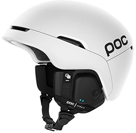 POC Obex Spin Communication Schneesporthelm, Wasserstoffweiß, XS-S