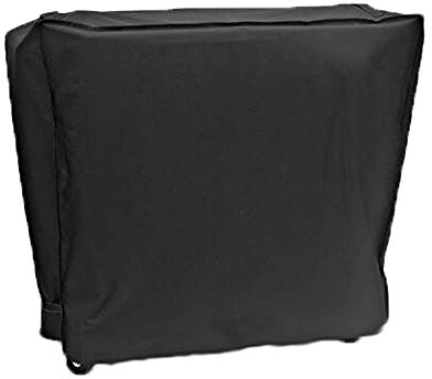 Comily Plus+ Universal 600D Oxford Heavy Duty Waterproof Cooler Covers Fits 80 QT Rolling Cooling Bins-36x20x35