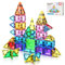 PicassoTiles 100 Stück Magnetbaustein Mini-Diamant-Serie Reisegröße On-The-Go-Magnet-Konstruktion Spielzeug-Set STEM-Lernset, Playset Kindergehirnentwicklung Stapelblöcke PTM100