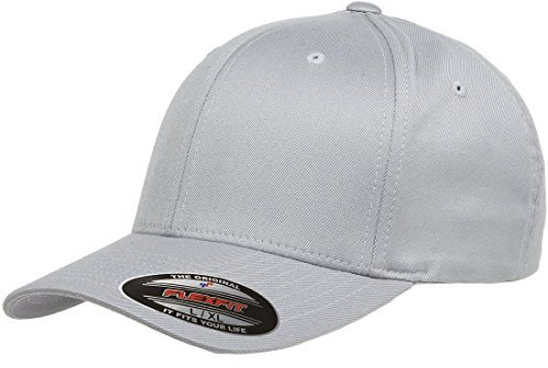 Flexfit Herren Flexfit Herren Athletic Baseball Fitted Cap Verschluss, silber, L-XL EU