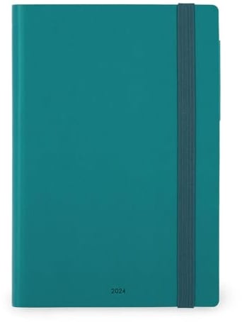Wochenkalender Medium - 2024 - Medium Weekly Diary - 12M - Green
