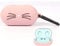 MI-KOU Silicon Case Protective Cover Compatible with Samsung Galaxy Buds Plus 2020 / Galaxy Buds 2019 Earbuds,Supports Wireless Charging,Shockproof Protective Cover,Cute Cartoon Cat-Pink