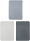 alpina Set di 3 Taglieri - Tagliere - Antiscivolo - Flessibile - Lavabile in lavastoviglie - 20x28cm - Grigio