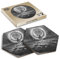 DV DESIGN 2 x Eco Boxed Cork Hexagon Coasters - BW - Fantasy Portal Digital Gamer Drink Cup Mug Glass Table Protection Mat #35977