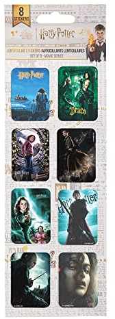 Harry Potter LENTICULAR Film Harry Potter-4895205609785 Aufkleber, mehrfarbig (26248)
