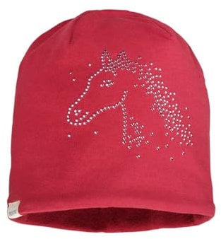 maximo Mini Girl-Beanie, Horse Studs, Vollfutter 51/-53 Rosewood
