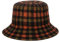 San Diego Hat Co. Damen Gala Fischerhut aus Wollmischgewebe, kariert Schlapphut, Rot/Ausflug, einfarbig (Getaway Solids), Einheitsgröße