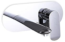 GRAWIT Kupfer-Einhand-Badarmaturen, an der Wand befestigte Messing-Waschtisch-Mischbatterien Waschtisch-Mischbatterie-Hahn-Badewannen-Hahn Beautiful Scenery