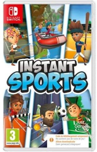 Just For Games Instant Sports Nintendo Switch Código de Descarga Solamente No Contiene Cartucho de Juego!