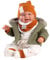 Llorens 1084466 New Born Puppenjunge, Puppe mit blauen Augen und weichem Körper, Babypuppe inkl. Strampler, Kapuzenjacke, Mütze und Söckchen, 44cm