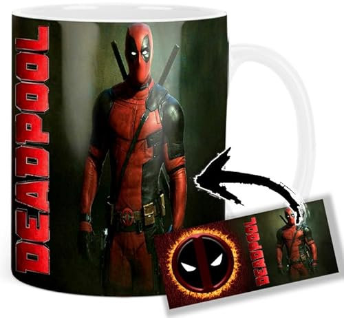 MasTazas Deadpool Ryan Reynolds B Taza Ceramica Mug