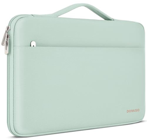 DOMISO 17 Zoll Wasserdicht Laptophülle Laptop Sleeve Case Notebook Hülle Tasche Schutzhülle für 17,3 HP Pavilion 17/17 ZBook Fury 17,3 G8 /IdeaPad 3 Gen 7/Chromebook 317,Grün