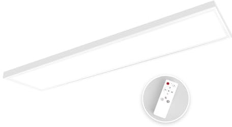 Xtend EcoLight LED Panel 120x30 3CCT 3000K-4000K-6000K 40W dimmbar 2.4G Fernbedienung Steck-Aufbaurahmen PLs3.0