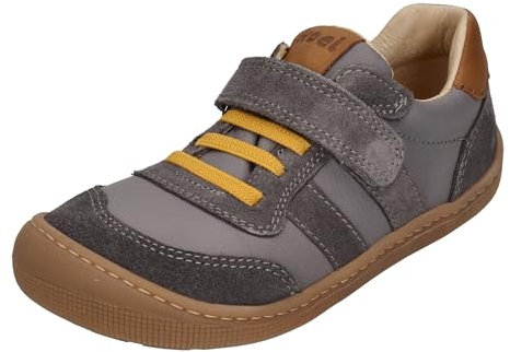 KOEL Barefoot Kinderschuhe - Sneakers Dylan II Leather 101 Grey, Größe:26 EU