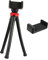 Veemoon 1pc Flexible Camera Tripod Phone Clip Adjustable Gorilla Tripod for Mobile Phones and Cameras Lightweight and Portable for Photography Tables and Desks