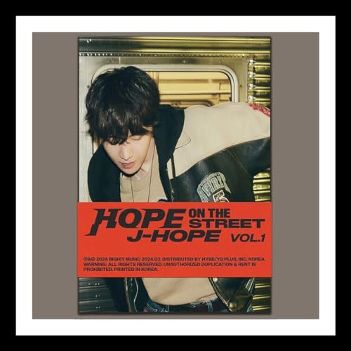 J-HOPE [HOPE ON THE STREET] VOL.1 Album (WEVERSE ALBUMS Ver.) K-POP SEALED