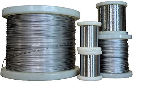 1 metro Nichrom 5mm (2.4869 / Cronix 80 / N06003) filo riscaldante NiCr 80/20 filo cromo resistenza filo nichel