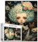 Tucocoo Curly-Haired Doll Jigsaw Puzzle 1000 Pieces Puzzles for Adults, Cat Jigsaw Puzzles for Challenging Family Activity Games DIY Puzzle for Home Wall Decor Gifts - 20 x 27 Inches