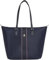 Tommy Hilfiger Damen Tote Bag Tasche Poppy mit Logo, Blau (Space Blue Corp), Einheitsgröße