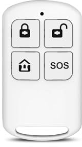 PGST Telecomando Wireless Compatibile con l'allarme Molteplici funzioni di Gestione del Sistema di Allarme (Armato, disarmato, parzialmente Armato, Segnale SOS)