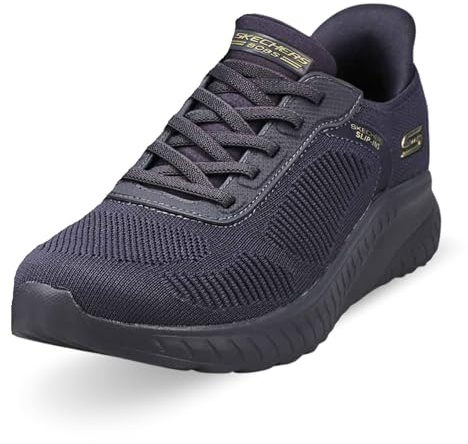 Skechers Bobs Squad Chaos Current Muse, Scarpe da Ginnastica Donna, Dark Navy Textile, 42 EU