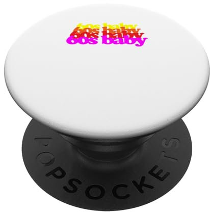 60er Jahre Baby 1960er Geburtstag Geboren Sechziger Boomers Gen X Papa Mama PopSockets Klebender PopGrip