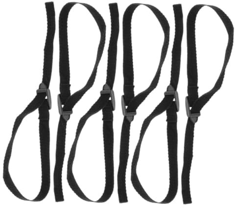 Abaodam Lot De 6 Dragonnes pour De Randonnée Accessoires De Ski Sangles De Fixation De Snowboard Sangles De Sangles De Ski sur Herbe De Sport Sangles De