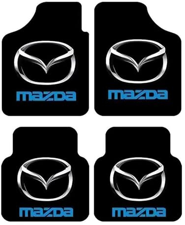 geimaisiquanjia 4 Stück Auto Fußmatten Teppiche für Mazda MX-5 RF ND MX5, Autofussmatten Matten FußMatte Autoteppich Fahrzeug Fußkissen Allwetterfußmatten