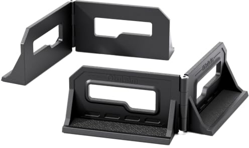 otuiaim Organisateur Coffre Voiture - Cale Arrimage avec Bande Agrippante | Support Réglable 50° À 210°, Scratch Rangement Auto, Maintien Pour Caisse Bagage, Anti Glisse Pour Van, Camping Car, Atelier