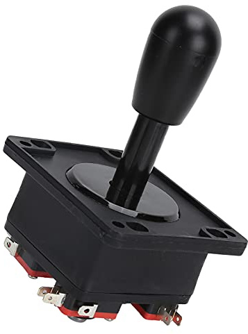 Cryfokt Accesorios para Joystick, Kits de Bricolaje para Juegos con Interfaz Force Feedback, Adecuados para Entusiastas de los Juegos de Nivel Incondicional (BLACK)